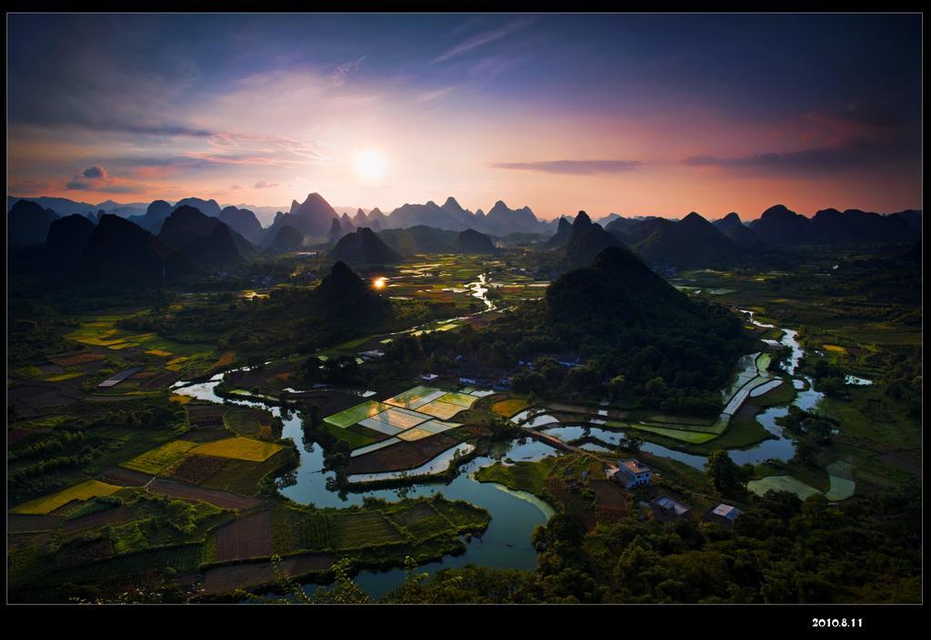 Yangshuo Leisure Tea Lodge Eksteriør bilde