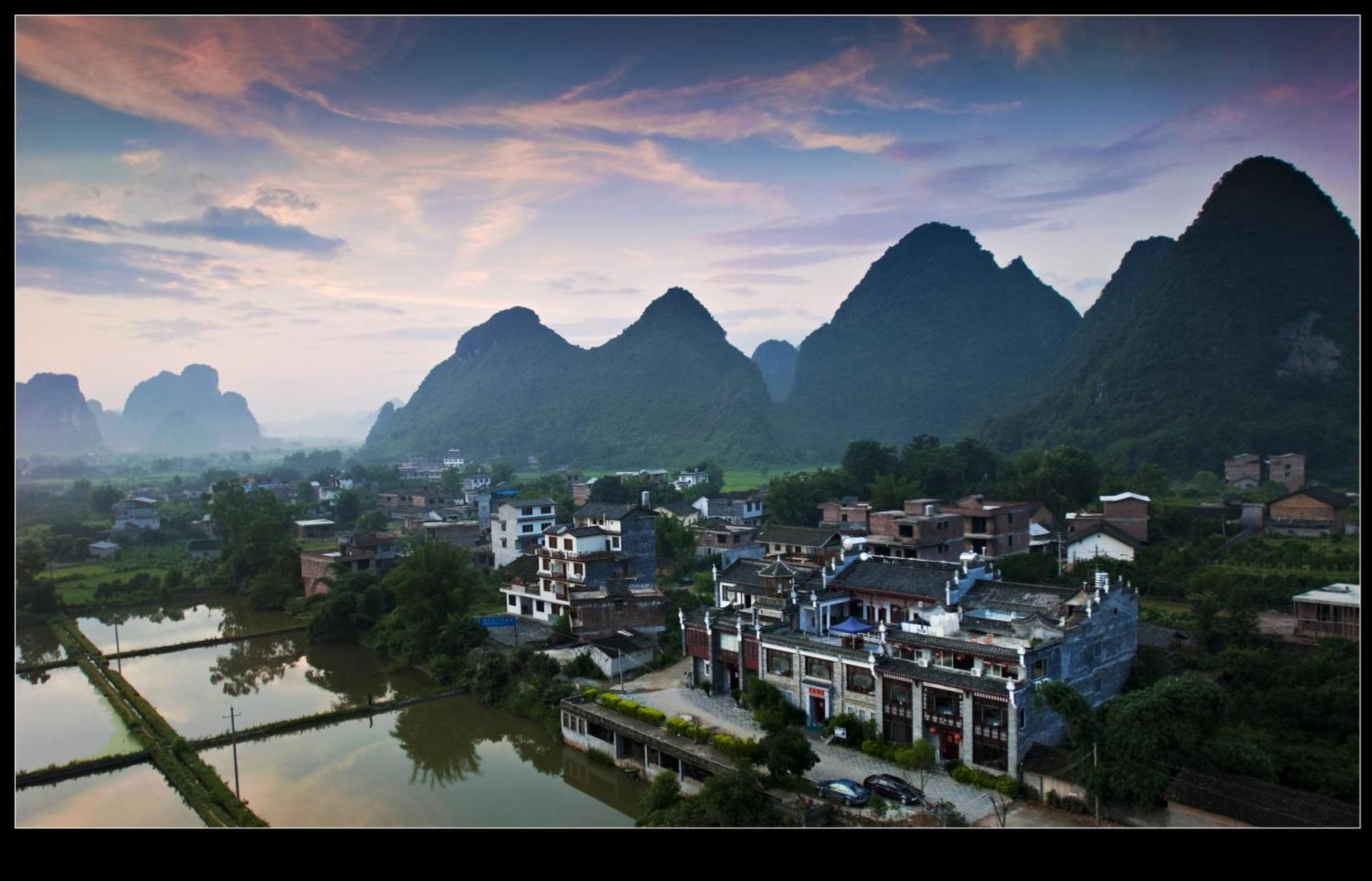 Yangshuo Leisure Tea Lodge Eksteriør bilde