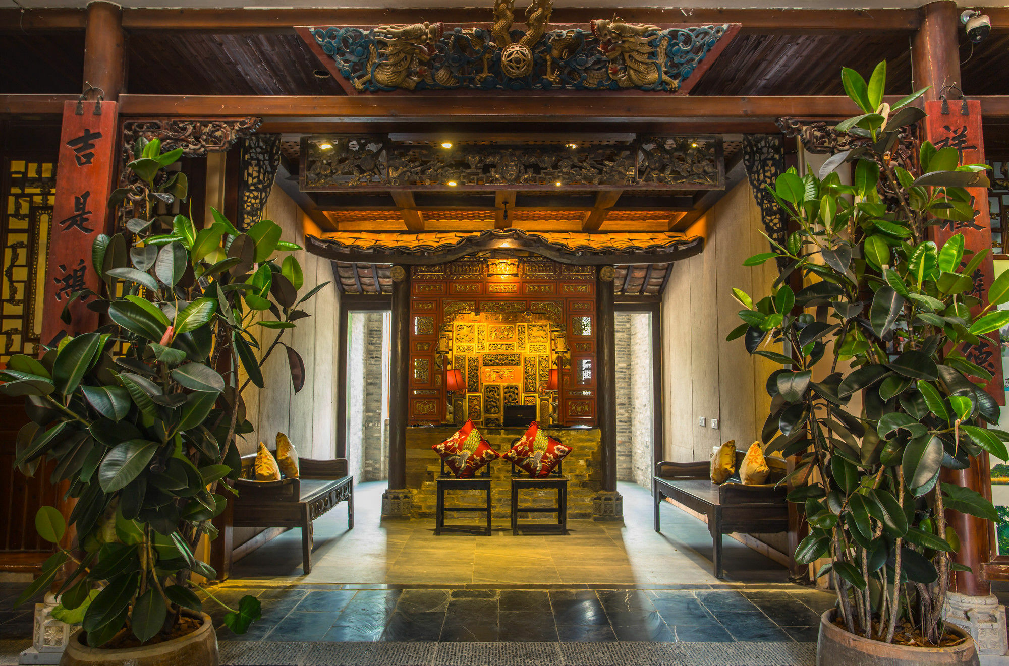 Yangshuo Leisure Tea Lodge Eksteriør bilde